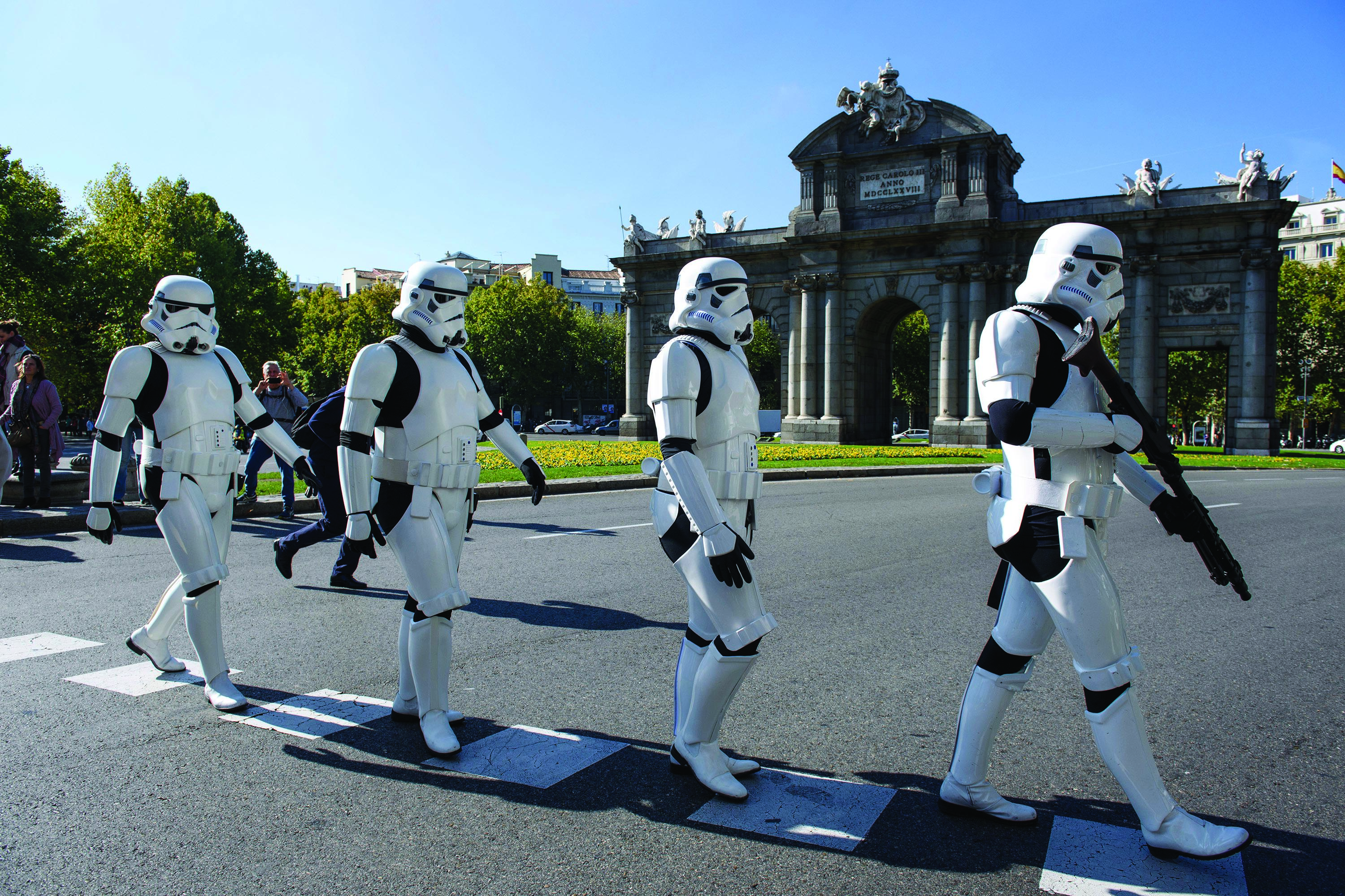 ‘Face the Force’ invade Madrid