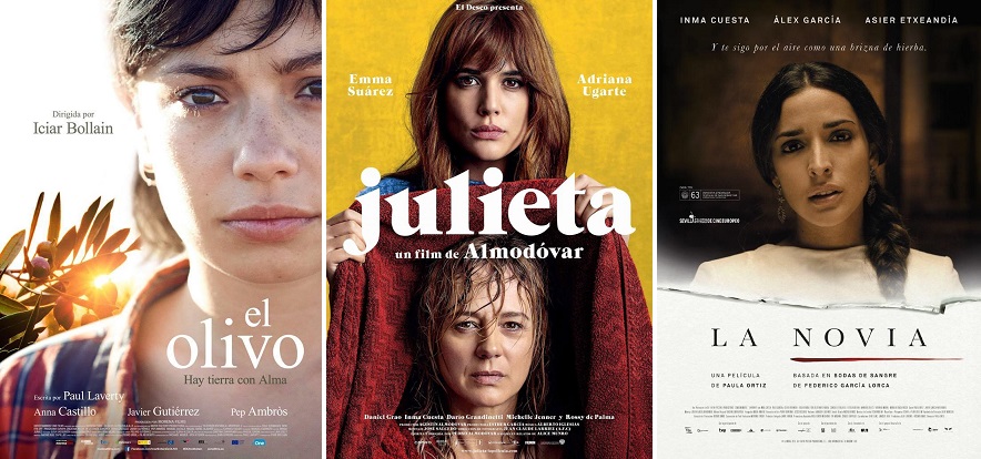 3 películas españolas preseleccionadas para los Oscar