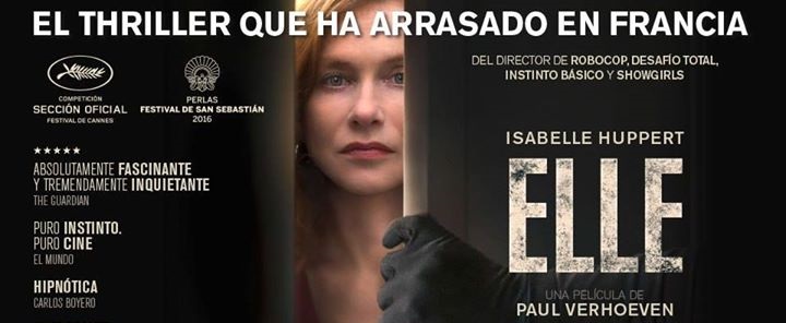 ‘Elle’, la candidata del Francia a los Oscars